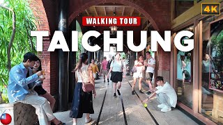 Taichung Taiwan  Walk through Downtown Taichung Taiwans Second Largest City [upl. by Illoh339]