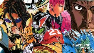 Eyeshield 21 OP4「BLAZE LINE」Full [upl. by Featherstone]