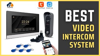 Best Video Intercom System  1080P home intercom system 7” IPS screen Video Intercom System Review [upl. by Shushan5]