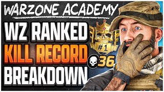 HOW THE 1 PLAYER BROKE THE RANKED KILL RECORD Warzone Ranked World Record Shifty [upl. by Leodora]