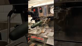 Espresso macchiato❤ shotviral 1ksubscribers coffee barista coffeelovers espresso 1k [upl. by Castillo]