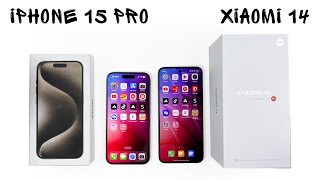 iPhone 15 Pro vs Xiaomi 14 SPEED TEST [upl. by Yniatirb]