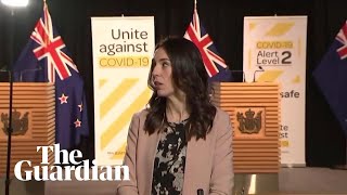 New Zealand PM Jacinda Arderns live TV interview interrupted by magnitude58 earthquake [upl. by Einna]