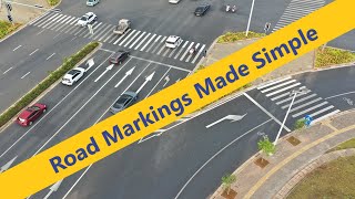 Road Markings Made Simple  Driving Lesson on Road Markings  DTC Driving Test UK  DMV Driving [upl. by Rhianna]