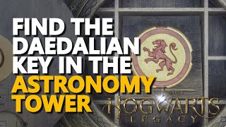 Find the Daedalian Key in the Astronomy Tower Hogwarts Legacy [upl. by Resee]