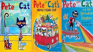 ❤️Pete the Cat BOOKS  Read Aloud for Kids [upl. by Bourgeois681]