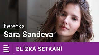 Sara Sandeva na Dvojce S Jakubem jsme se potkali při natáčení pohádky [upl. by Pansir60]