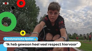 Kinderen proberen paralympische sport wheelen alsof je zweeft [upl. by Fabiano]