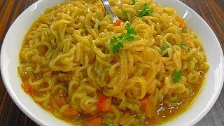 maggi masala noodles recipe5minutes spicy maggie noodles recipestreet style magi masala noodles [upl. by Bresee953]