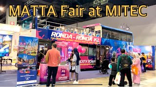 MATTA Fair 2023 at MITEC Malaysia Biggest Travel Fair [upl. by Odnala]