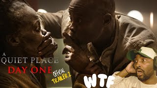 A Quiet Place Day One Official Trailer 2 Reaction [upl. by Fachanan]