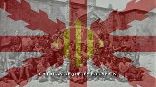 Requetés Catalanes  Catalan Carlist Anthem [upl. by Bree707]