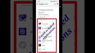 Gmail se add website aur apps kaise delete karen tech vijayuptech technolagy [upl. by Ragas]