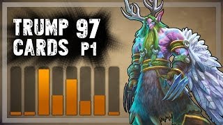 Hearthstone Trump Cards  97  Part 1 Hero Turtle Druid Arena [upl. by Helsa]