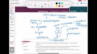 hydralazine vasodilator pharmacology cardiology 122  First Aid USMLE Step 1 in UrduHindi [upl. by Nairdna]