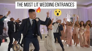 The most LIT wedding entrances of 2022 [upl. by Jody]