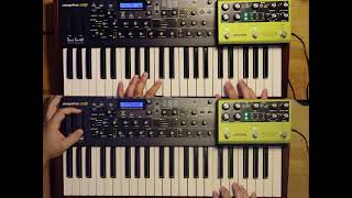 Synth Jam 24  DSI MophoX4  Strymon Volante [upl. by Retsof]