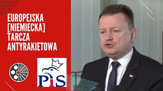 Europejska Niemiecka Tarcza Antyrakietowa Konferencja PiS [upl. by Arracot236]