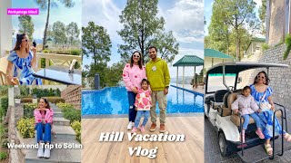 Weekend Trip to Hiils  Solan Vacation Vlog  Perkymegs Hindi [upl. by Leik]