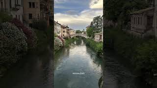 vicenza beautiful view from bridge Bella vista dal ponte italy [upl. by Woodruff116]