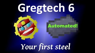 Tutorial Gregtech 6 1710 How to Automate Steel [upl. by Llemart]