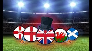 🇬🇧 História do REINO UNIDO no CAMPEONATO EUROPEU 🇬🇧 COUNTRYBALLS [upl. by Avilla157]