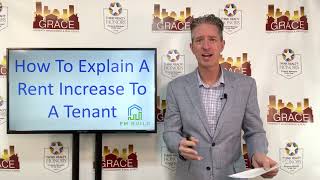 How To Explain A Rent Increase To A Tenant [upl. by Nilsoj698]