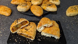 Türkische Teigtaschen  Pogaca  Kartoffel und Schafskäse Füllung  Moriis Kitchen [upl. by Eveam]