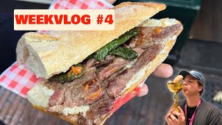 WEEKVLOG 4 Steak Sandwich in Amsterdam eten en meer😋 [upl. by Eidnas]