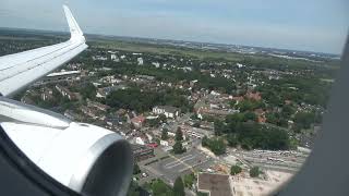 Lufthansa A320 Landing Bremen [upl. by Salomie]