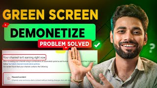 100 Working 🟢 Green Screen Reused Content 🚫 Demonetization Problem Solved ✅  Collab Video [upl. by Rehpotsirhk]