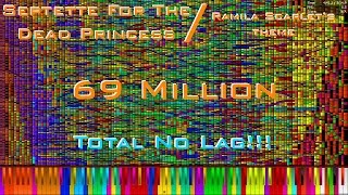 Black MIDI Septette For The Dead Princess 69 Million Notes Total No LagAudio Out of sync [upl. by Akirdnuhs]