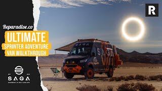 ULTIMATE Sprinter Adventure Van Walkthrough [upl. by Lorn]