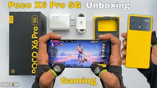 Poco X6 Pro 5G unboxing and gaming test MediaTek Dimensity 8300 Ultra processor 64MP camera [upl. by Dwane113]