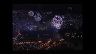 Sydney NYE2004  Reflections On Australiana  Midnight Fireworks [upl. by Zetrok914]