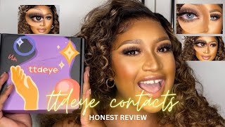 TTDEYE CONTACT HAUL  DISCOUNT CODE  HONEST REVIEW  SA YOUTUBER  REALTSHEGOO [upl. by Fotzsyzrk]