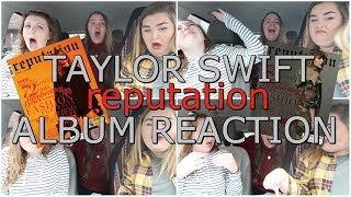 TAYLOR SWIFTS reputation ALBUM  REACTION [upl. by Ydarb]