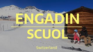 Ski holiday in Engading Scuol a family paradise • Switzerland Canton Grisons [upl. by Aurilia]