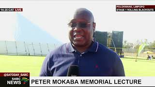 Peter Mokaba memorial lecture underway [upl. by Lleder518]