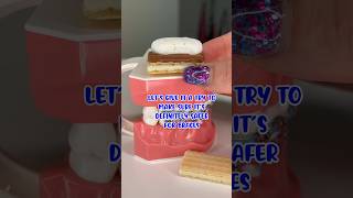 HOW TO EAT SMORES WITH BRACES 🦷 SMORES VS BRACES 👀 ORTHODONTIST REACTS SATISFYING FOOD ASMR [upl. by Leahey]