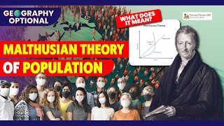 Malthusian Theory of Populationম্যালথাসের জনসংখ্যা তত্ত্ব ll Learn Economics [upl. by Naraj]