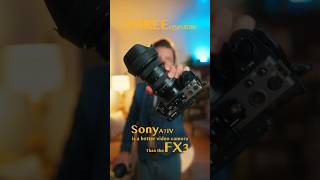 3 Reasons the A7IV is better than the FX3 sonycamera fx3 a7iv [upl. by Stefanie]