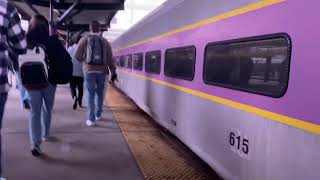 MBTA commuter rail ride to North Station [upl. by Anasor989]