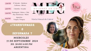 ¿TRANSFORMADA O DEFORMADA  Marta Masud de Cabral MEC 2024 [upl. by Enineg]