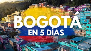 Lo MEJOR de BOGOTÁ en 5 días qué ver atractivos y sitios 🇨🇴 [upl. by Spalding186]