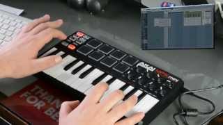 AKAI MPK mini  Hands on Review [upl. by Llerdnod]