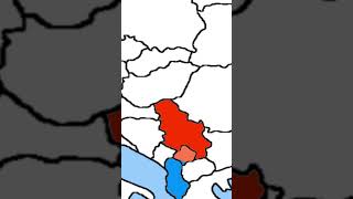 Serbia vs Kosovo and Albania war [upl. by Ferd]