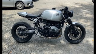 BMW R nineT Custom Cafe Racer [upl. by Marx685]