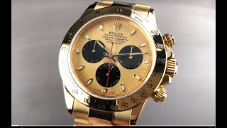 Rolex Cosmograph Daytona White Gold Oysterflex 116519LN Rolex Watch Review [upl. by Pittel]