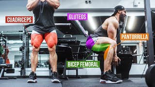 La Rutina ideal para sacar PIERNA Y GLUTEOS  gymtopz [upl. by Aneroc]